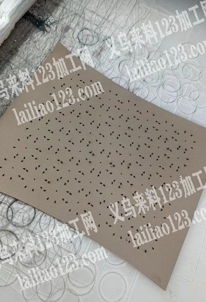 鞋面激光打孔皮革烧花