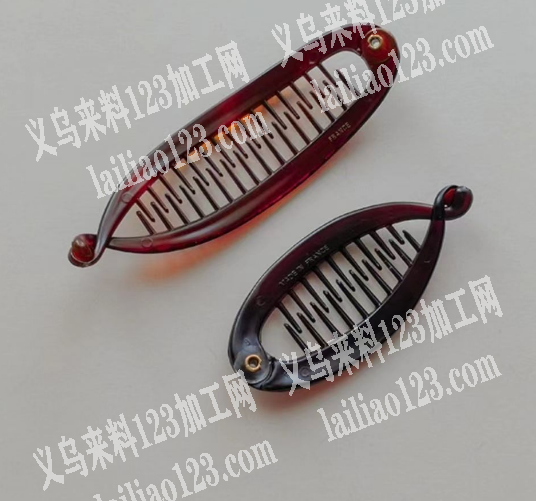 寻找生产这种发夹的工厂，请联系详谈，如图