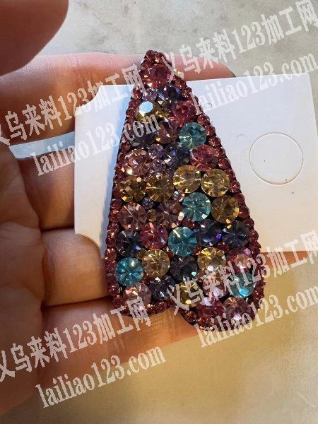 满钻发夹订单，如图，爱心桃的吗，寻找源头