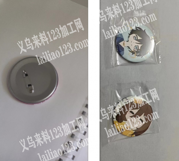 大量如图圆的胸针订单，寻找厂家，请联系详