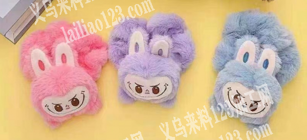 毛绒发圈有订单，量大，寻找源头工厂，包工