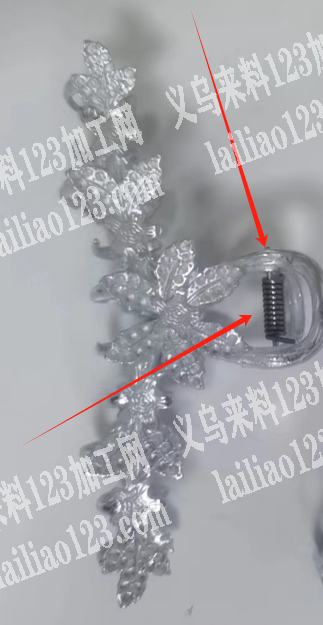 发夹上弹簧的手工活外发加工，寻找手工活加