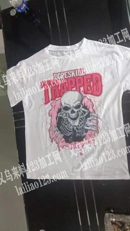 大量如图短袖外发加工，寻找服装加工厂，请