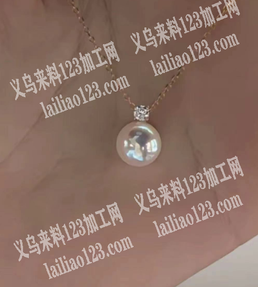 寻找珍珠供应商，如图，有贝珠工厂的联系我