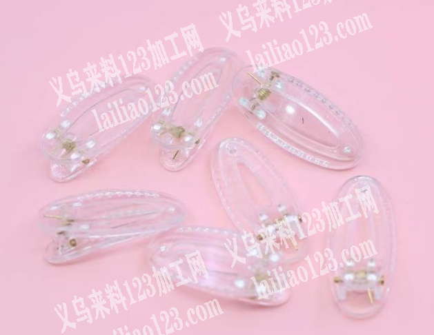 6公分，塑料注塑的发夹毛胚订单，寻找工厂