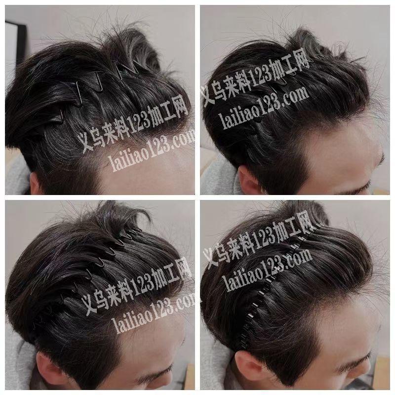 《常年有订单》如图男士发箍订单，寻找源头