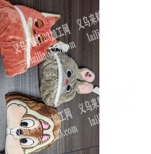 外贸公司带帽婴儿毛毯订单外发，如图，寻找