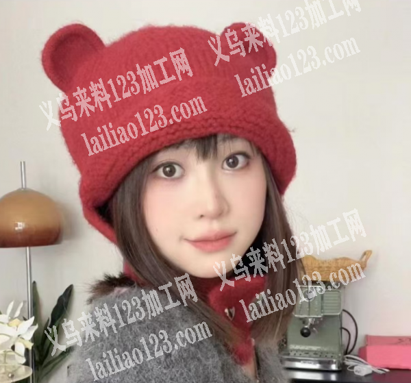 公司有针织帽子成品订单，如图，寻找专业做