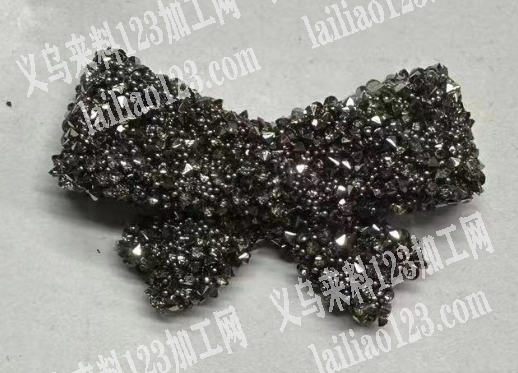 胶网钻蝴蝶结订单，附图片，寻找工厂，请联