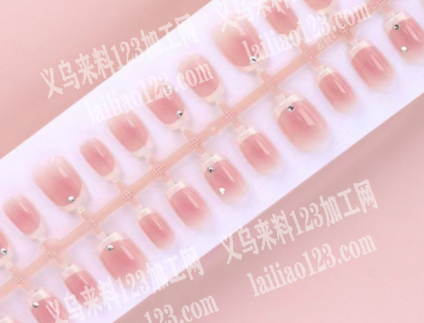 常年有机器点钻外发加工找专业美甲甲片&
