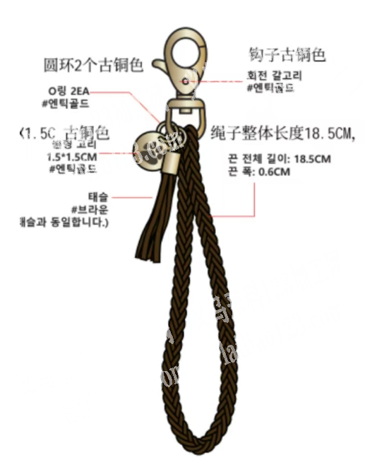 编绳钥匙扣成品订单，如图，寻找成品工厂，