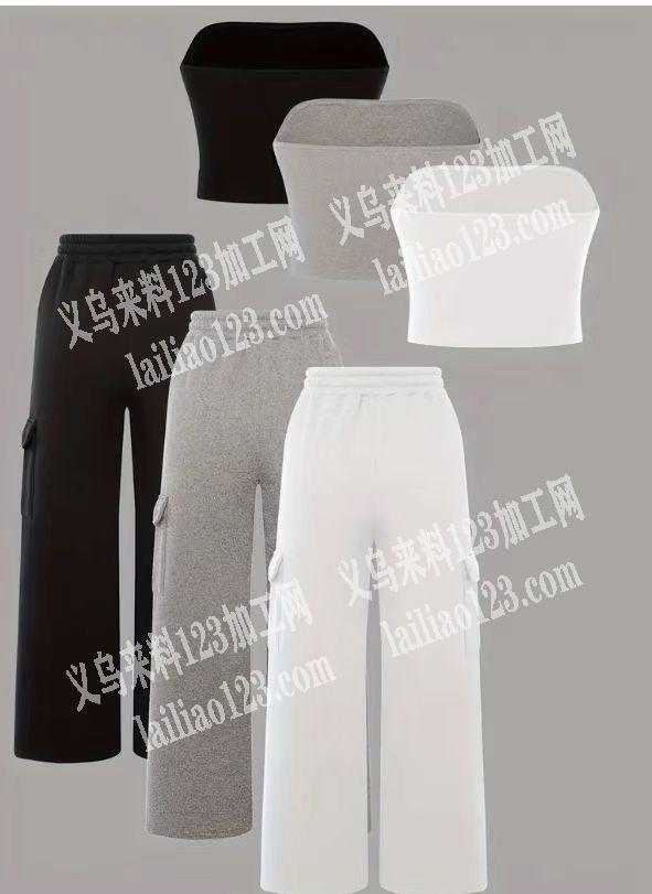 《这个衣服谁家有做啊》如图服装套装有订单