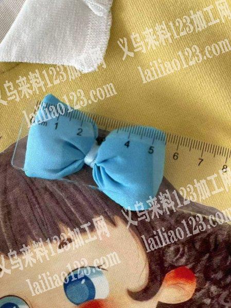 绑蝴蝶结的手工活外发，纯加工，老板委托寻