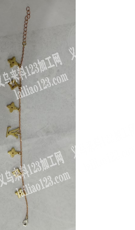 手链手链挂圈的手工活外发，附图片，挂圈的