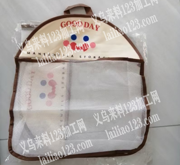 网布收纳袋挂袋有订单，如图，寻找专业做这