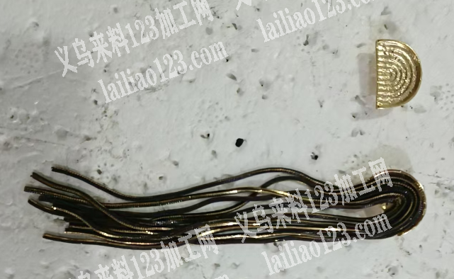 耳环粘流苏的手工活外发加工，寻找会做的手