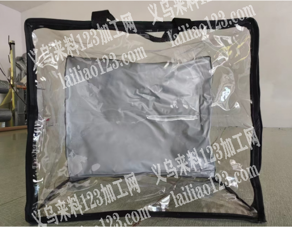 透明收纳袋订单外发，如图，找能包工包料的