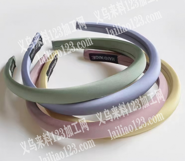 寻找如图布艺头箍的加工厂，纯加工，会做的