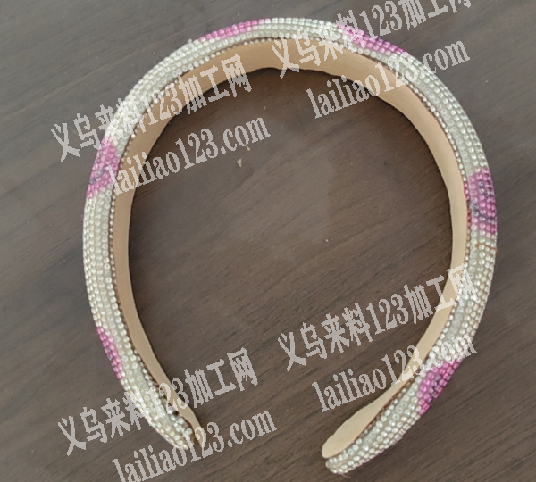 大量手工活外发，包发箍，贴布手工活外发加
