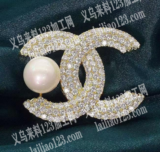 《发外地》铜饰品订单，如图，铜胸针，寻找