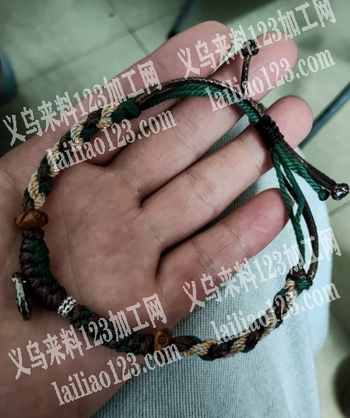 编织手链的手工活外发加工，如图，这样的藏