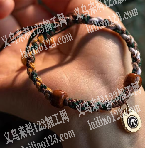 编织手链的手工活外发加工，如图，这样的藏