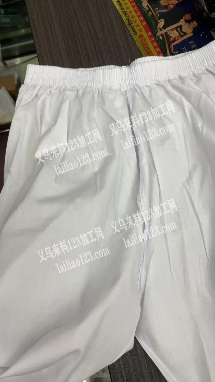 大量简单跑量的裤子外发加工，如图，寻找服