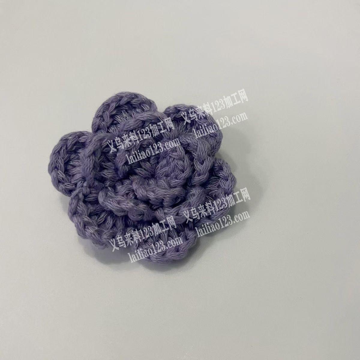 商贸城毛线钩针的手工活外发，如图，寻找会