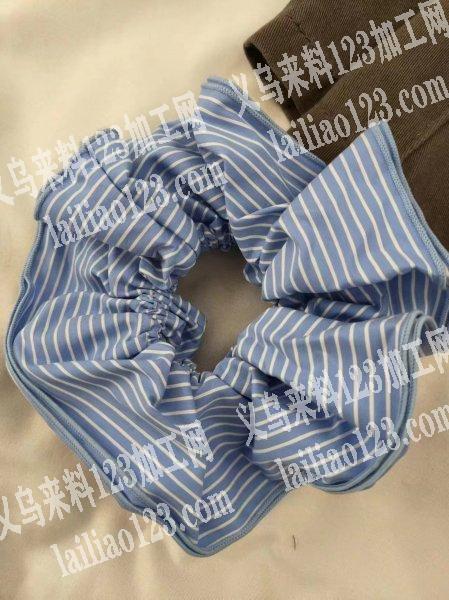 大量布艺花边发圈外发加工，如图，寻找加工