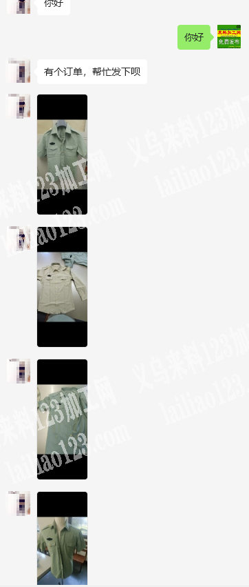 《下个月出货》8万短袖警服订单外发加工