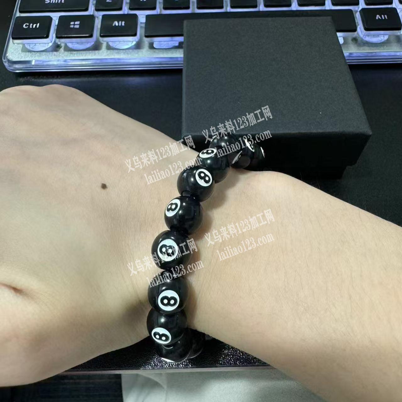 手链珠子印台球花型，寻找印花的加工厂，请