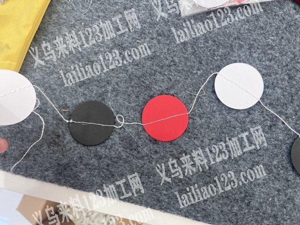 《拉旗车缝外发》车缝纸片平车活外发加工