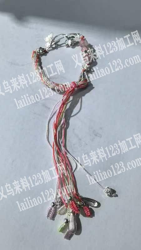 手链串珠子编绳的手工活外发加工，寻找会做