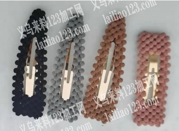植绒发夹，如图，款式，寻找源头工厂，我要