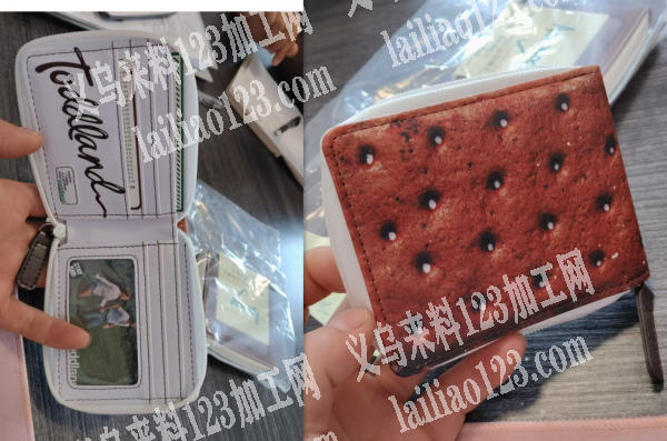 钱包票夹成品订单，如图，寻找专业做成品的