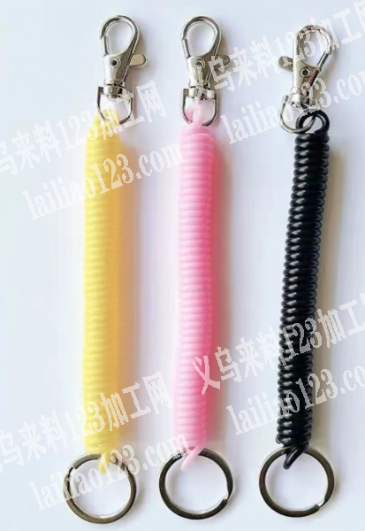 大量电话线钥匙扣订单，如图，成品，寻找工