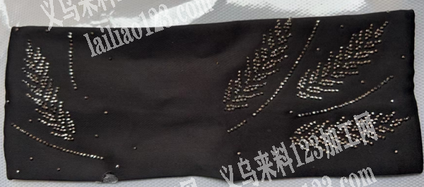 发带上面烫钻，谁家专业做的，联系一下