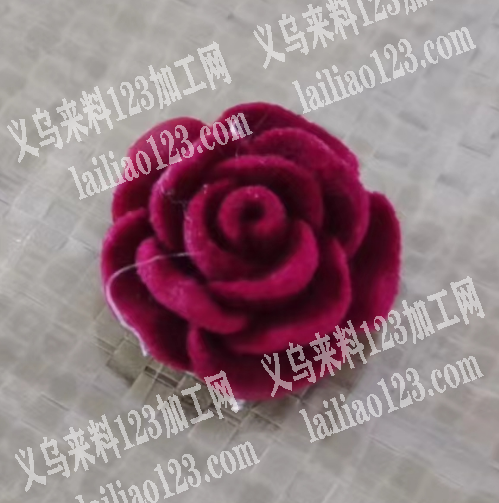 2万植绒小花订单，量大，长期合作，寻找专