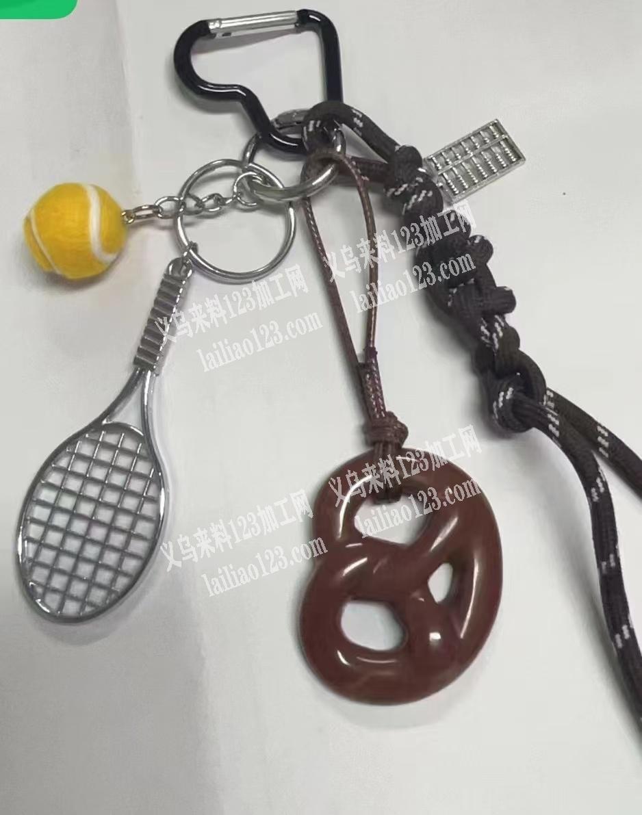 钥匙扣编织成品订单，如图寻找工厂，联系详