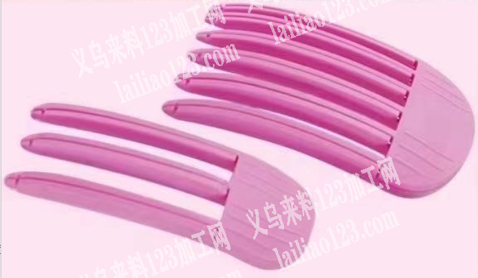 女士头顶蓬松器订单，如图，塑料发夹，寻找