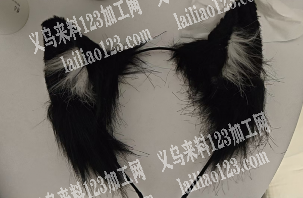 老板委托寻找：电商采购头箍的耳朵，如图，