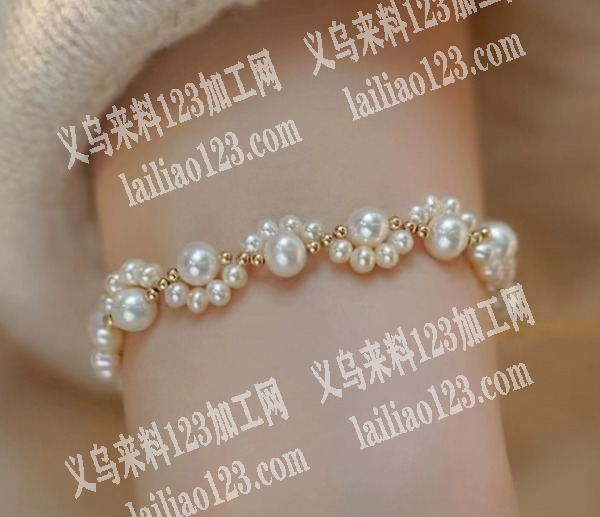串珠子编织的手链订单，如图寻找会做的工厂