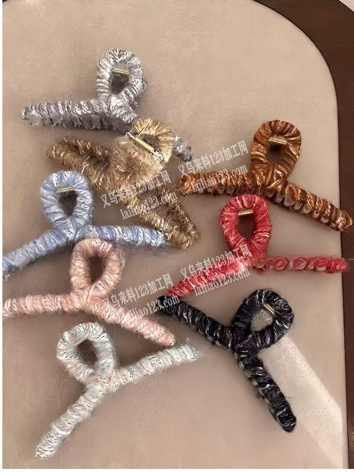 如图抓夹绕线的手工活外发加工，寻找会做这