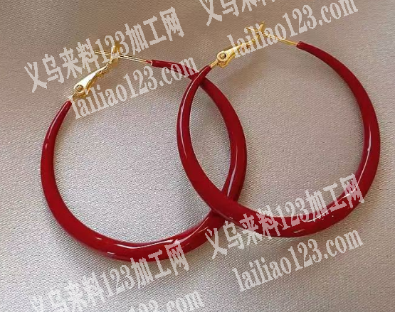 耳环滴油外发加工，如图，寻找专业做滴油的