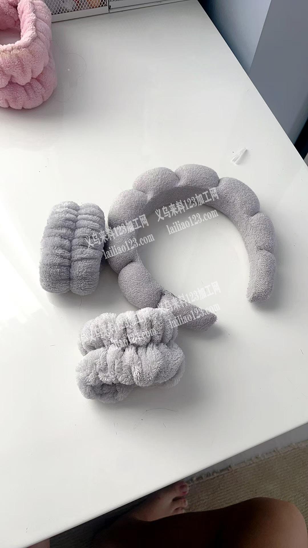 大量海绵麻花发箍订单，如图，寻找源头工厂