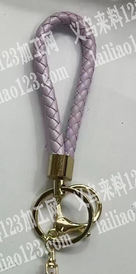 寻找做这个钥匙扣编织绳的工厂，请联系详谈