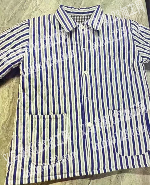 【服装订单】这个加厚的病号服订单，如图，