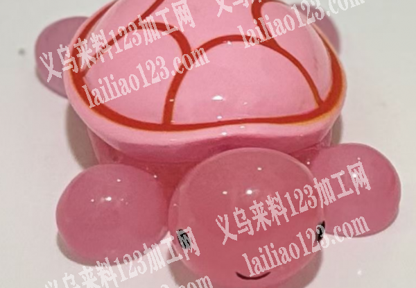 爆款小乌龟订单，。如图，8.6cm树脂实