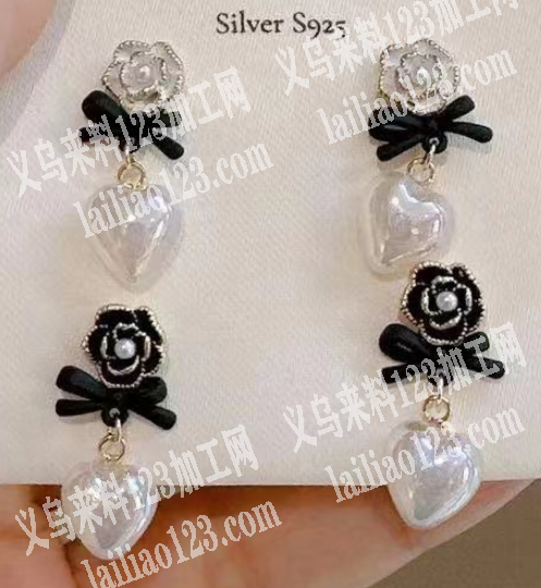 采购如图925银针耳环饰品，要现货，请联