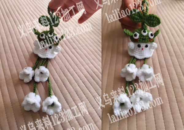 《毛线钩针编织手工活外发》幽灵毛线钩针编